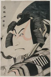 Nakamura Nakazo II comme Matsuomaru dans la scène de l