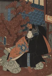 Ashikaga Yoshihisa dans Higashiyama Sakura Soshi