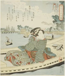 Oteiroku, de la série "Femmes à la mode comme les cent huit héros du Bord de l