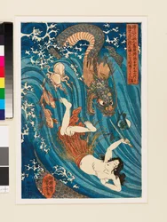 Tamatori ama récupère le bijou volé aux dragons