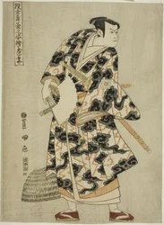 Tachibanaya : Ichikawa Yaozo III en Fuwa Banzaemon, de la série "Portraits d