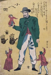 Un géant avec des nains