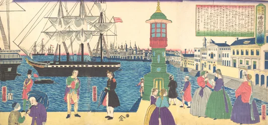 Paris, France, 1862 Bunkyu 2, 6ème mois