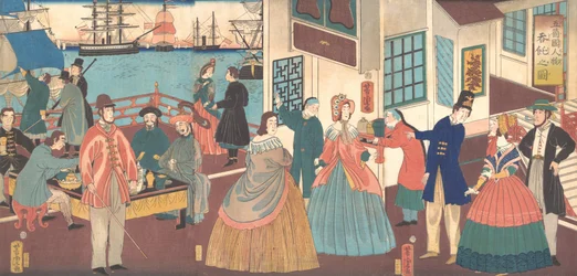 Peuples des cinq nations, 1861.
