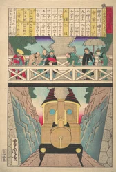 Guide du voyageur solitaire pour le chemin de fer, 19e siècle