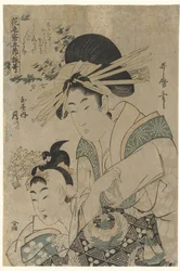 Tanabata: La courtisane Tsukioka de la maison Tamaya