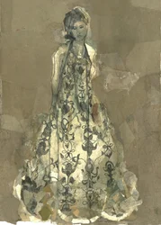 Robe élégante à motifs