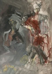 Figures rouges expressives