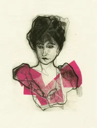 Portrait rose moderne
