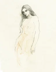 Dessin de nu en silence