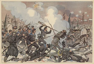 Bataille de Le Bourget, Siège de Paris, Guerre franco-prussienne