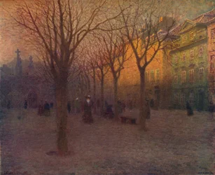 Ostrov Kampa, Prague, c1879-1906