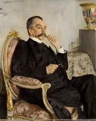 Portrait du prince Vladimir Mikhaylovich Golitsyn 1847-1932, 1906