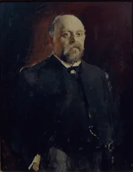 Portrait de Savva Mamontov 1841-1918, 1890