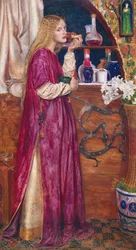 La Reine était dans le salon, mangeant du pain et du miel