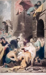 La lapidation de Saint Étienne