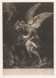 Le Père Temps coupe les ailes de Cupidon
