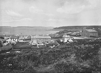 Hughtown, St. Marys, îles Scilly, vers 1896