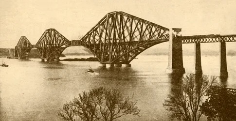 Le pont de Forth, 1930