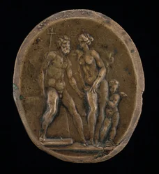 Neptune, Amphitrite et Cupidon