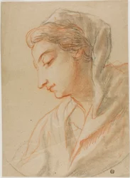 Profil buste de femme