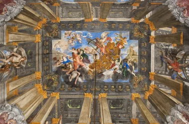 Le Char du Soleil, plafond de la Salle du Temps Carro