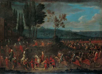 Le cortège ambassadeur, années 1720