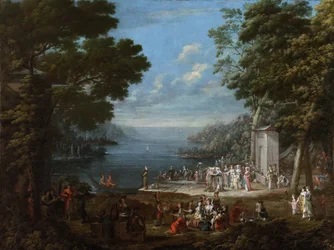 Festival des femmes sur le Bosphore, 1737