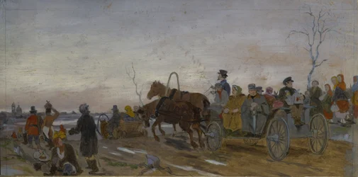 Soirée du Samedi Saint, fin des années 1860-début des années 1870