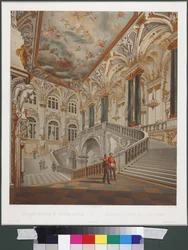 Le grand escalier du Palais d