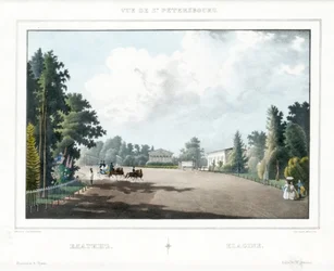 Le Palais Yelagin à Saint-Pétersbourg