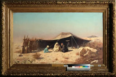 Arabes dans le désert, étude du Coran