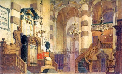 Décor de scène pour l