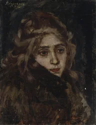 Princesse Maria Alexandrovna Menchikova. Étude pour Menchikov à Berezov, 1882