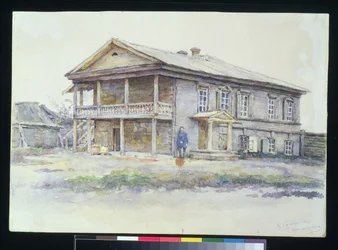 Maison de Sourikov à Krasnoïarsk, 1890-91