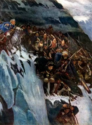 La marche de Souvorov à travers les Alpes, 1799, 1899, 1939