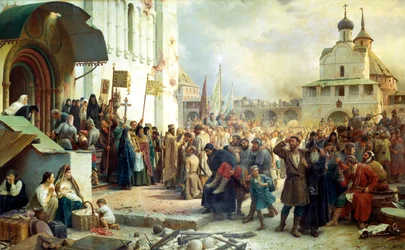 Le Siège de la Trinité Sergius Lavra à Serguiev Possad