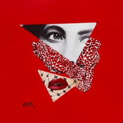 Imitation of Love, 2015 (acrylique sur panneau de bois)
