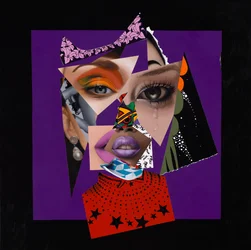 La paix dans la perfection, 2019 (acrylique sur bois)