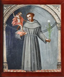 Saint Antoine de Padoue et Jésus