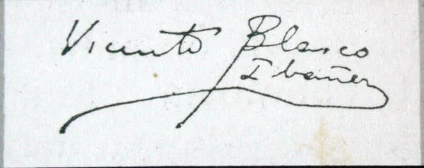 Signature du romancier