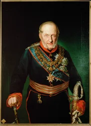 Francisco I de Borbon, roi de Sicile (peinture sur toile)