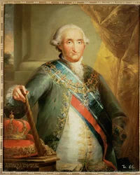 Roi Carlos IV (peinture sur toile)