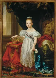 La reine Isabelle II à l