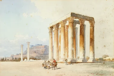 Temple de Zeus avec l