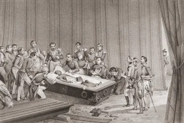 Le corps de Napoléon