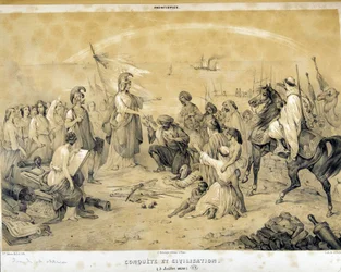 Conquête et Civilisation : Allégorie du colonialisme - par Adam