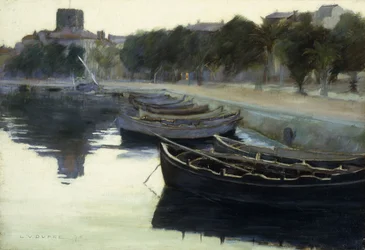 Bateaux à leurs mouillages, 1876