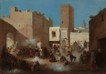Procession de mariage