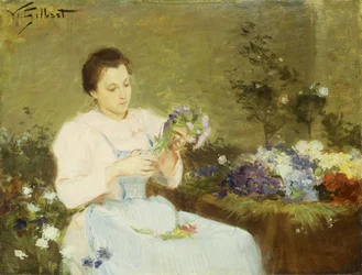 Arrangement de fleurs pour un bouquet de printemps